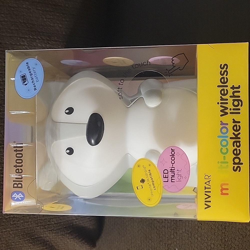 Vivitar Multi-Color Wireless Speaker Light